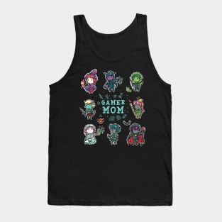 Gamer Mom Fantasy RPG Characters Tank Top